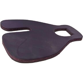 علامة تبويب الرماية ذات الأصابع المقسمة للشباب مصنوعة من الجلد الأرجواني للرماة الذين يستخدمون اليد اليمنى in Kuwait