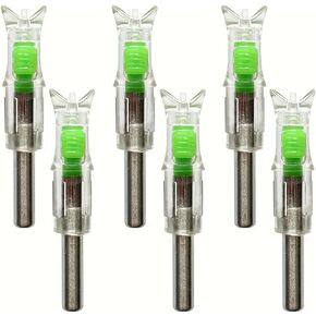 Lighted Nocks for Arrows 6Pcs Led Archery Nocks with .204"/5.2mm Inside Diameter in Saudi Arabia