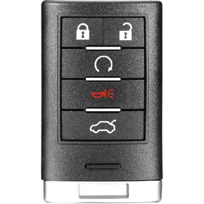 Key Fob Replacement Fits Cadillac CTS 2008–2015 & STS 2008–2011 – 5 Button Keyless Entry Remote with Remote Start – FCC ID M3N5WY7777A in Saudi Arabia
