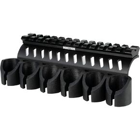Monstrum حامل السرج الجانبي مع حامل Picatinny للسكك الحديدية لبنادق Mossberg 500/590/Shockwave in Kuwait