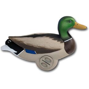 Outdoors Flyway Deputy Mallard Drake Motion Duck Decoy | Full-Body Design, Remote Control, Water-Rippling Action, Up to 4.5-Hour Runtime for Waterfowl Hunting in Saudi Arabia