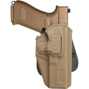GUN & FLOWER OWB Holster Compatible with Glock 17 19 19X 22 23 31 32 44 45 in Kuwait