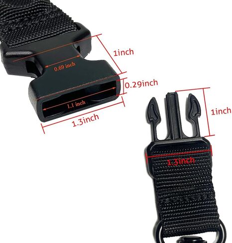 QD Sling Swivel Mount Adapt Replace للرافعة ذات النقطتين الرافعة ذات النقطة الواحدة (قطعتان) in Kuwait