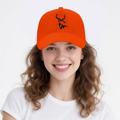 Deer Hunting Hat for Men, Adjustable Mesh Trucker Hat for Dad Husband Grandpa Father's Day Christmas Birthday in Saudi Arabia