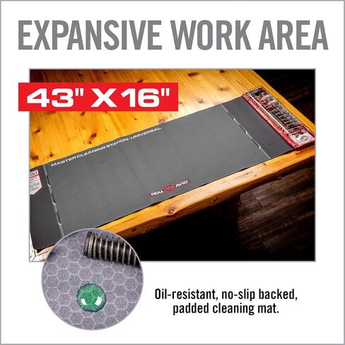 Real Avid Master Cleaning Station - Universal Gun Cleaning Kit, Choose Between Handgun or Universal Gun Cleaning Station in Saudi Arabia