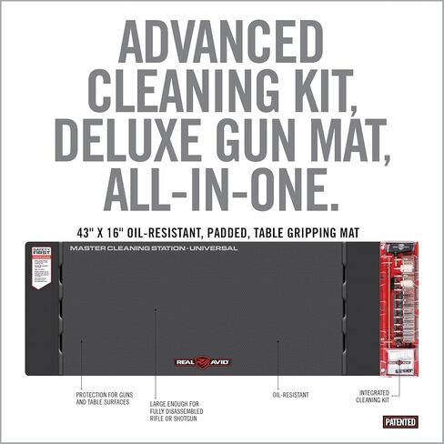 Real Avid Master Cleaning Station - Universal Gun Cleaning Kit, Choose Between Handgun or Universal Gun Cleaning Station in Saudi Arabia