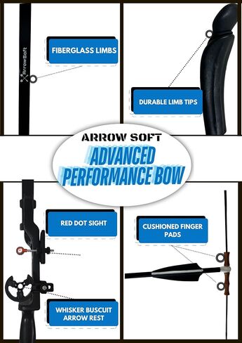 ArrowSoft Bows for Arrow Soft, Archery Tag, and Combat Archery. Bows for All Ages from Beginner to Advanced! in Saudi Arabia