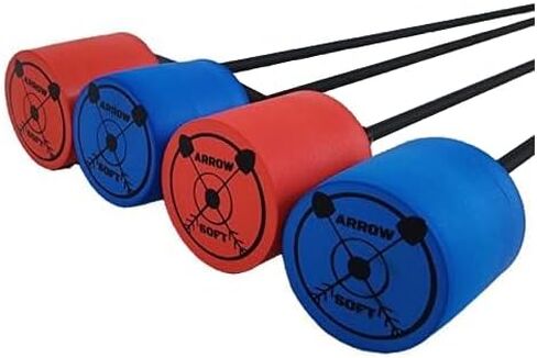 مجموعة الرماية للمبتدئين من ArrowSoft للأطفال - قوس للشباب مع هدف منبثق و4 أسهم إسفنجية in Kuwait