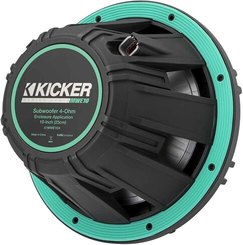 KICKER 51MWE104 - MWE 10-Inch Premium Marine Subwoofer (for Enclosure Applications) 4-ohm in Saudi Arabia