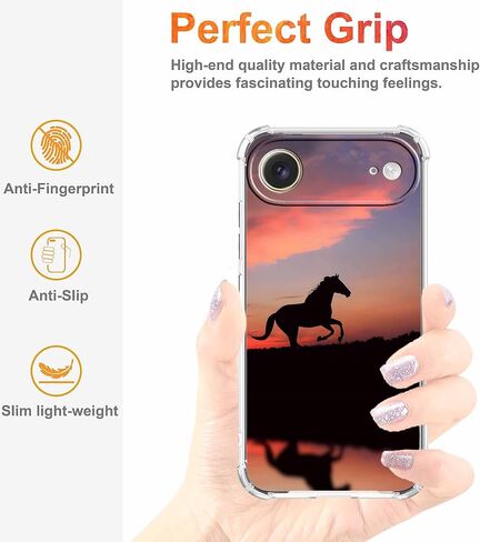 حافظة لهاتف iPhone 17 Pro بتصميم غابة، ونمط مناظر طبيعية جميلة للجبال والطيور، وغطاء هاتف ناعم من مادة TPU (17pro، خشب) in Kuwait