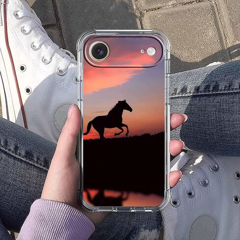 حافظة لهاتف iPhone 17 Pro بتصميم غابة، ونمط مناظر طبيعية جميلة للجبال والطيور، وغطاء هاتف ناعم من مادة TPU (17pro، خشب) in Kuwait