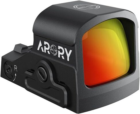 ARORY RMU1 Micro Red Dot Sight لقطع مسدس RMSc، متعدد شبكاني 2 MOA Dot و32 MOA Circle Reflex Sight، 7075 ألومنيوم بصري مع Shake Awake Tech (لوحة محول لـ Glock MOS متضمنة) in Saudi Arabia