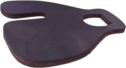 علامة تبويب الرماية ذات الأصابع المقسمة للشباب مصنوعة من الجلد الأرجواني للرماة الذين يستخدمون اليد اليمنى in Kuwait