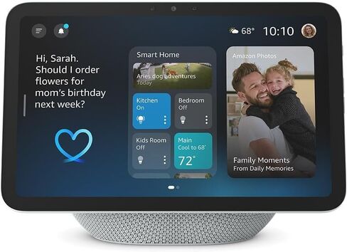 Amazon Echo Show 11 (أحدث طراز)، شاشة نابضة بالحياة عالية الدقة مقاس 11 بوصة مع مساحة عرض أكبر وصوت مكاني، مع Alexa+ الوصول المبكر، Graphite in Saudi Arabia