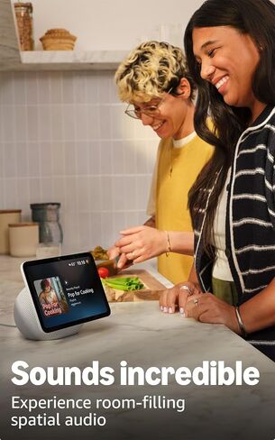 Amazon Echo Show 11 (أحدث طراز)، شاشة نابضة بالحياة عالية الدقة مقاس 11 بوصة مع مساحة عرض أكبر وصوت مكاني، مع Alexa+ الوصول المبكر، Graphite in Saudi Arabia
