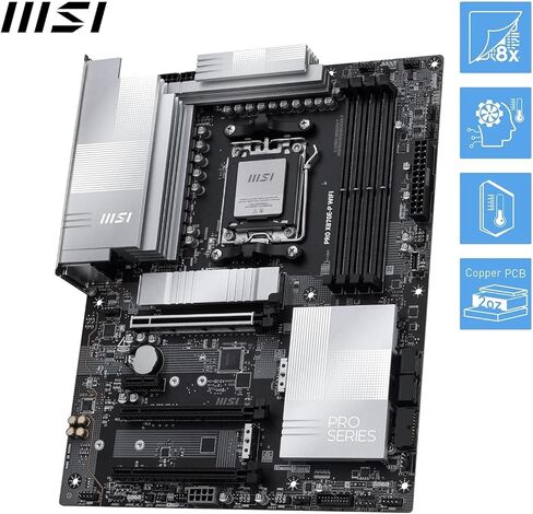 Micro Center AMD Ryzen 9 9900X CPU Processor with MSI MAG X870E Tomahawk WiFi ATX Motherboard (DDR5, PCIe 5.0 x16, M.2 Gen5, Wi-Fi 7, 5G LAN) in Kuwait