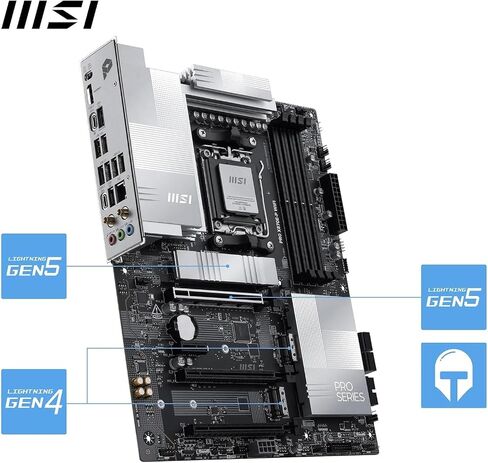 Micro Center AMD Ryzen 9 9900X CPU Processor with MSI MAG X870E Tomahawk WiFi ATX Motherboard (DDR5, PCIe 5.0 x16, M.2 Gen5, Wi-Fi 7, 5G LAN) in Saudi Arabia