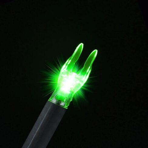 Lighted Nocks X/5.2mm 6 PCS LED Arrow Nock Universal for Arrows with .204 .233 .244 .246 Inside Diameter, Screwdriver Included in Kuwait