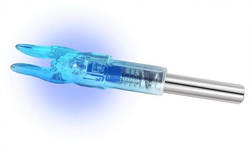 6 قطعة-New S مضاءة Nock للسهام مع. 244/6.2 مللي متر داخل القطر Led Nocks مع زر التبديل للصيد الرماية in Kuwait