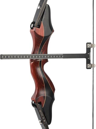 كماشة S F Nock & D-Loop كماشة T Bow Square Brass Nocks Point Bow Tuning Kit-Bow String Nocking Points Archery Set (T-sq، ذو طيات، 6 nocks) in Kuwait