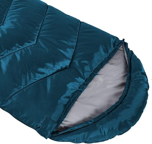 Sleeping Bag 4 Seasons Adults & Kids for Camping Hiking Trips Warm Cool Weather,Lightweight and Waterproof with Compression Bag,Indoors Outdoors Activities in Saudi Arabia