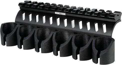 Monstrum حامل السرج الجانبي مع حامل Picatinny للسكك الحديدية لبنادق Mossberg 500/590/Shockwave in Saudi Arabia