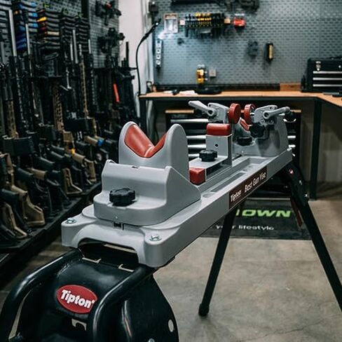 تيبتون Ultra Gun Vise مع إعداد قابل للتعديل، حامل صيانة عالمي، إطار فولاذي، لتنظيف الأسلحة النارية، in Saudi Arabia