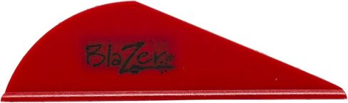 Bohning Blazer® Vane، 2 بوصة للصيد، ثلاثي الأبعاد، ريشة، أحمر، 50 قطعة in Kuwait