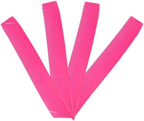 50 Pcs Archery Arrow Fletching Spiral Wrap Full Length Arrow Feather 7~10" Right Wing and Left Wing for Flu Flu Arrows in Saudi Arabia