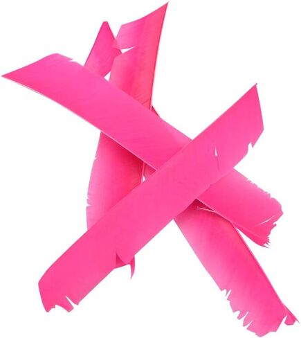 50 Pcs Archery Arrow Fletching Spiral Wrap Full Length Arrow Feather 7~10" Right Wing and Left Wing for Flu Flu Arrows in Saudi Arabia