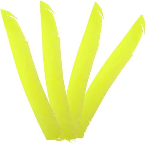 50 Pcs Archery Arrow Fletching Spiral Wrap Full Length Arrow Feather 7~10" Right Wing and Left Wing for Flu Flu Arrows in Saudi Arabia