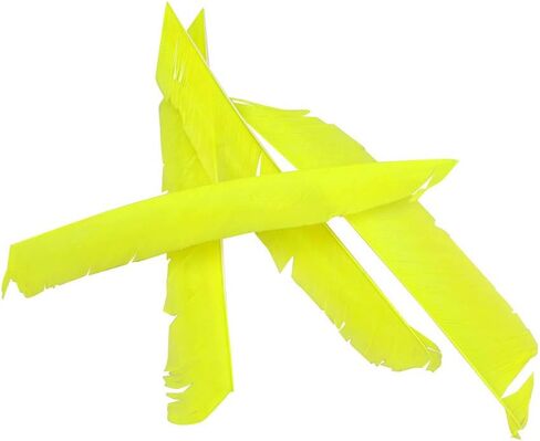 50 Pcs Archery Arrow Fletching Spiral Wrap Full Length Arrow Feather 7~10" Right Wing and Left Wing for Flu Flu Arrows in Saudi Arabia