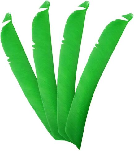 50 Pcs Archery Arrow Fletching Spiral Wrap Full Length Arrow Feather 7~10" Right Wing and Left Wing for Flu Flu Arrows in Saudi Arabia