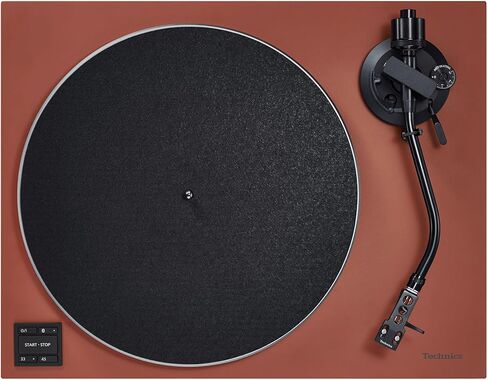 قرص دوار من Technics، مشغل تسجيل HiFi من الدرجة الممتازة مع محرك محرك مباشر بدون قلب وبلوتوث، تشغيل ثابت، خرطوشة من الدرجة الصوتية وذراع نغمة دقيقة، غطاء غبار متضمن - SL-40CBT-K in Kuwait