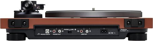 قرص دوار من Technics، مشغل تسجيل HiFi من الدرجة الممتازة مع محرك محرك مباشر بدون قلب وبلوتوث، تشغيل ثابت، خرطوشة من الدرجة الصوتية وذراع نغمة دقيقة، غطاء غبار متضمن - SL-40CBT-K in Kuwait