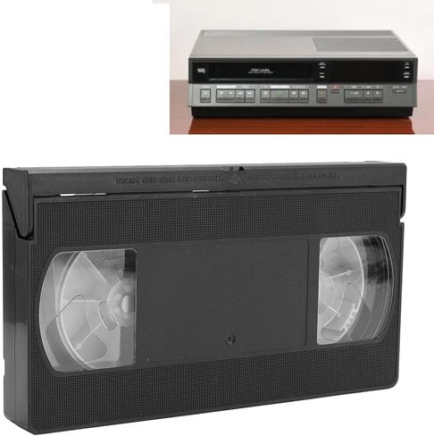 شريط تنظيف الرأس VCR VHS، تقنية جافة لا تحتاج إلى سائل، أداة تنظيف رأس مشغل الفيديو القابلة لإعادة الاستخدام in Saudi Arabia