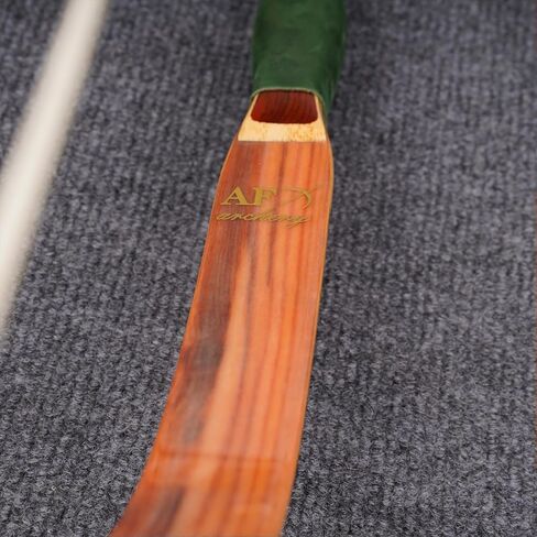 AF Archery 50" Turkish Recurve Bow Traditional Laminated Horse Bow 20-50lbs | Laminated Bamboo Core | High-Speed Turkish Design | Smooth & Accurate Shooting | Target Practice | Beginner to Advanced in Saudi Arabia
