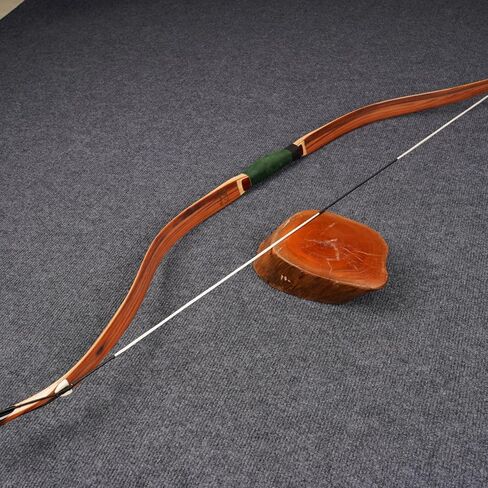 AF Archery 50" Turkish Recurve Bow Traditional Laminated Horse Bow 20-50lbs | Laminated Bamboo Core | High-Speed Turkish Design | Smooth & Accurate Shooting | Target Practice | Beginner to Advanced in Saudi Arabia