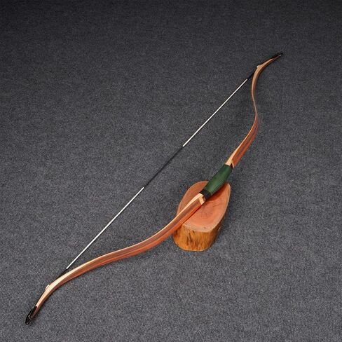 AF Archery 50" Turkish Recurve Bow Traditional Laminated Horse Bow 20-50lbs | Laminated Bamboo Core | High-Speed Turkish Design | Smooth & Accurate Shooting | Target Practice | Beginner to Advanced in Saudi Arabia