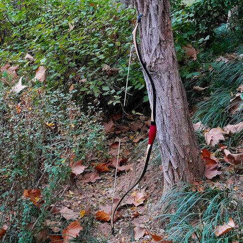 قوس منحني تركي للرماية AF، قوس حصان صيد مصفح تقليدي عالي الأداء مقاس 50 بوصة للبالغين من الشباب والمبتدئين المتحمسين والصيد in Kuwait