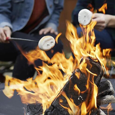 حزمة Duraflame Firelogs – Firelogs مع Quickstart & Long Stick Matches – سجلات داخلية وخارجية سهلة الإضاءة وطويلة الأمد ونظيفة الاحتراق (Crackleflame 4.5lb 3 ساعات) in Kuwait