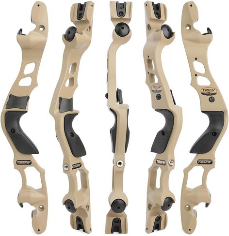 19" ILF Recurve Bow Riser CNC Aluminum Recurve Bow Riser Targeting Takedown Recurve Bow Riser Right Handed for Archery Competition Shooting in Saudi Arabia