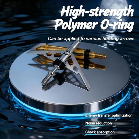 High Performance Replacement Shock Collar O-Rings Broadheads Arrowheads,100pc/120pc in Saudi Arabia