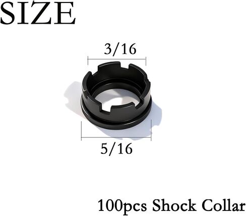High Performance Replacement Shock Collar O-Rings Broadheads Arrowheads,100pc/120pc in Saudi Arabia