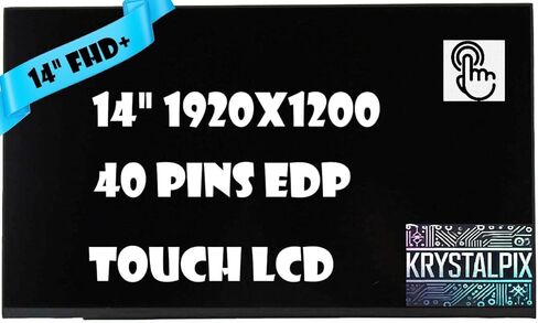 شاشة بديلة لجهاز Acer Aspire 14 AI Model A14-52MT N24Q14 14 بوصة FHD+ شاشة LCD 1920x1200 تعمل باللمس على الخلية WUXGA eDP-40pin لوحة عرض تعمل باللمس غير لامعة in Saudi Arabia