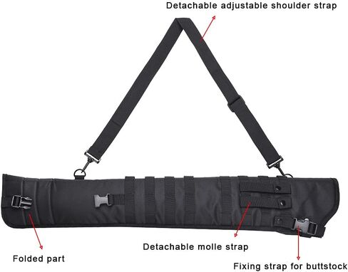 Kylebooker 34 inch Tactical Shotgun Scabbard Rifle Gun Holster in Saudi Arabia