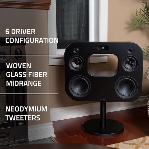 Fluance Fi70W Three-Way Wireless High Fidelity Music System with Powerful Amplifier & Dual 8" Subwoofers (Lucky Bamboo) in Saudi Arabia