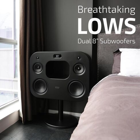 Fluance Fi70W Three-Way Wireless High Fidelity Music System with Powerful Amplifier & Dual 8" Subwoofers (Lucky Bamboo) in Saudi Arabia
