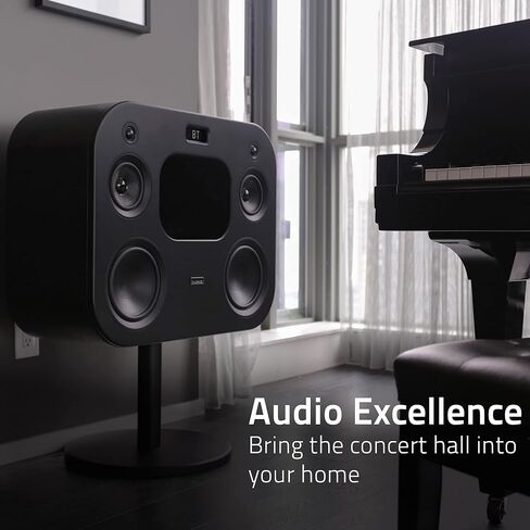 Fluance Fi70W Three-Way Wireless High Fidelity Music System with Powerful Amplifier & Dual 8" Subwoofers (Lucky Bamboo) in Saudi Arabia