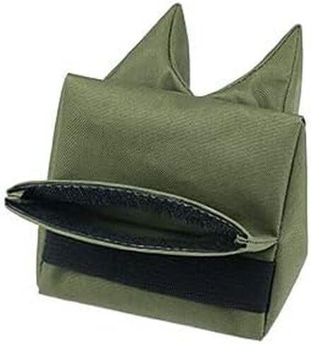 Twod Outdoor Shooting Rest Bags - Target Sports Bench Rest with Front & Rear Support SandBag Stand Holders for Gun Rifle Shooting Hunting Photography - Unfilled in Saudi Arabia